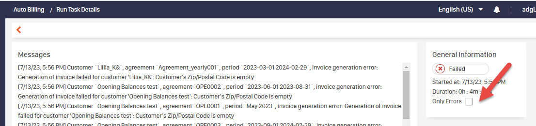 How To Configure Auto billing Datagate Help Centre
